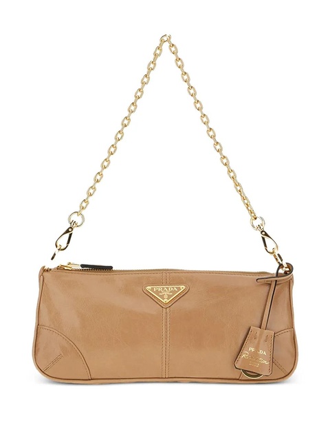 Prada Re-Edition 2002 chain-strap leather tote bag - Neutrals - zdjęcie produktu nr 1