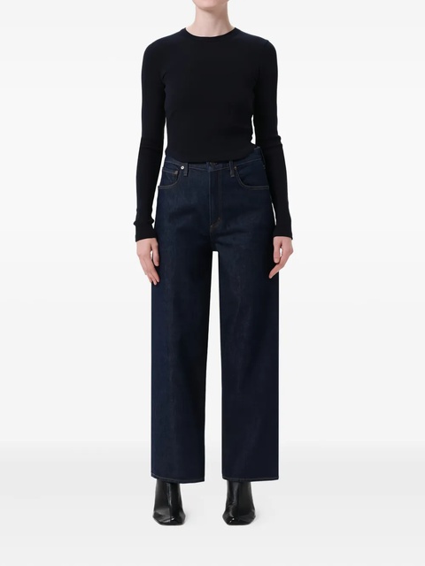 AGOLDE high-waisted wide-leg jeans - Blue - zdjęcie produktu nr 1