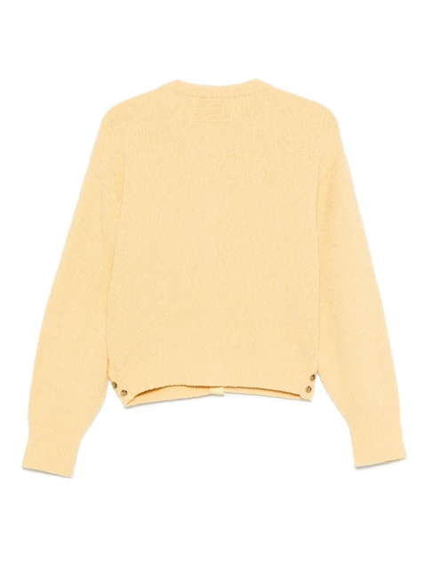 Guest In Residence v-neck button-hem cardigan - Yellow - zdjęcie produktu nr 1