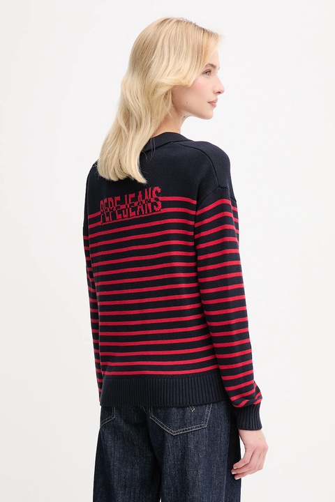Pepe Jeans sweter damski kolor granatowy lekki PL7000012 - zdjęcie produktu nr 2