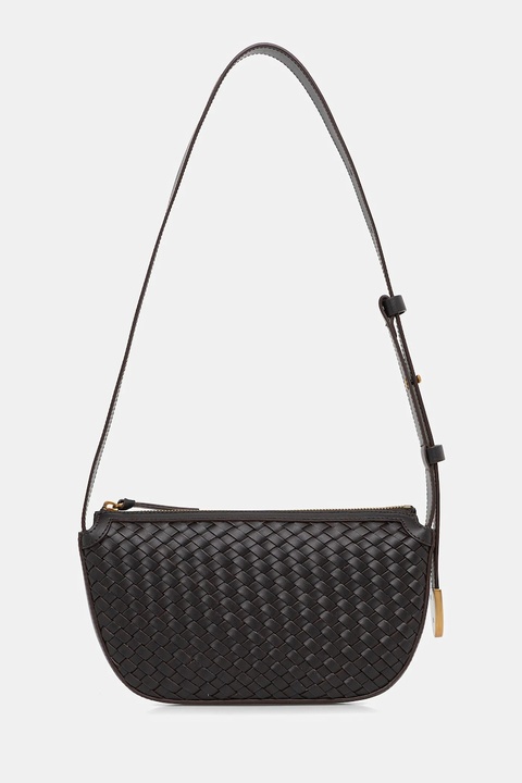 Sessun torebka skórzana kolor brązowy 25102019 - zdjęcie produktu nr 1