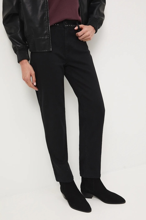 Medicine jeansy damskie kolor czarny - zdjęcie produktu nr 2