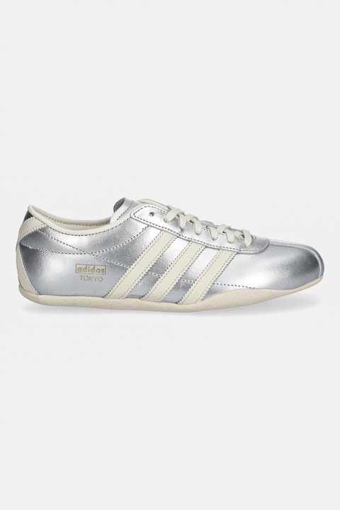 adidas Originals sneakersy skórzane Tokyo W damskie kolor srebrny JQ0593 - zdjęcie produktu nr 2