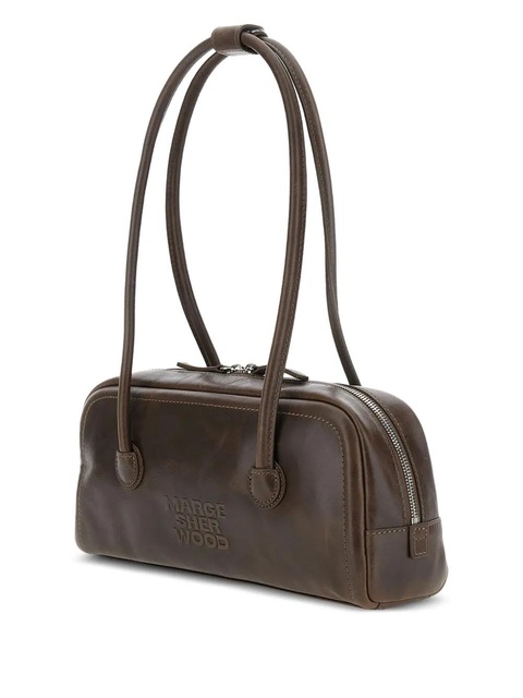 Marge Sherwood Soft pull-up leather shoulder bag - Brown - zdjęcie produktu nr 2