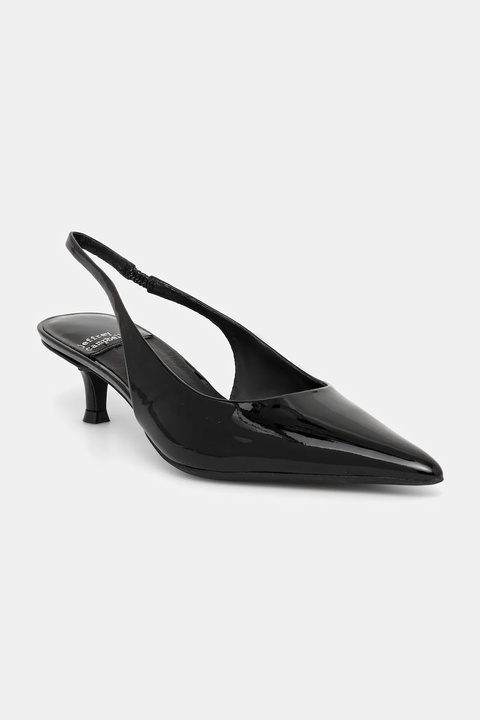 Jeffrey Campbell szpilki skórzane Persona kolor czarny JC-1256-1-23 - zdjęcie produktu nr 1