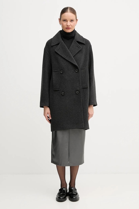 Marc Aurel longsleeve kolor czarny z golfem 7736-7000-73906 - zdjęcie produktu nr 2