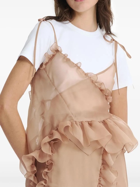 Cecilie Bahnsen Alessandra top - Neutrals - zdjęcie produktu nr 2