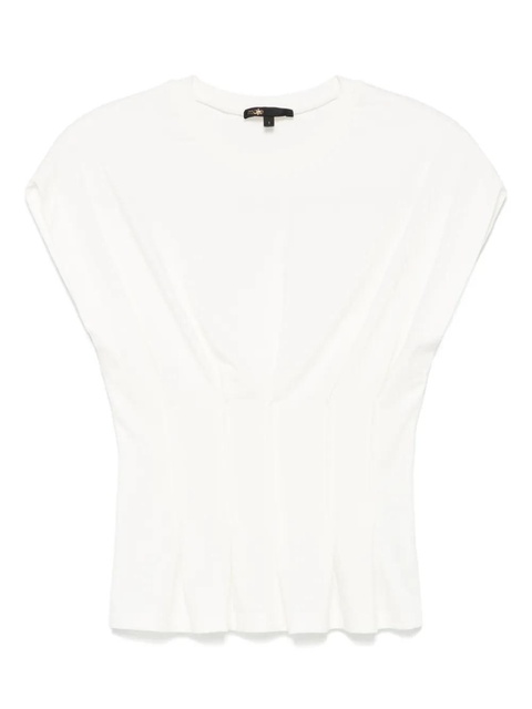 Maje pintuck-detail T-shirt - White - zdjęcie produktu nr 1