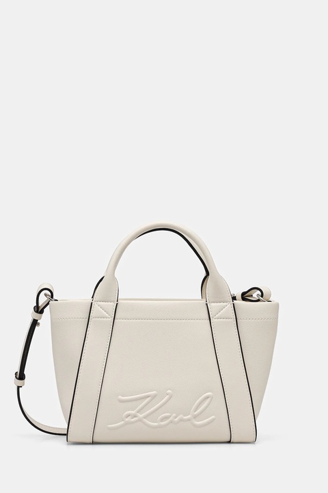 Karl Lagerfeld torebka K/VILLE kolor biały B1W30067 - zdjęcie produktu nr 1