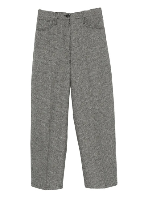 Prada checked trousers - Grey - zdjęcie produktu nr 1