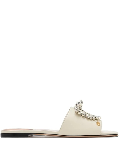 Valentino Garavani Adamantine crystal-embellished sandals - Neutrals - zdjęcie produktu nr 2