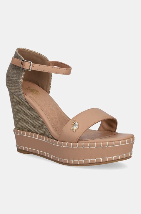 U.S. Polo Assn. sandały AYLIN kolor brązowy AYLIN025W/5YC1 - zdjęcie produktu nr 1