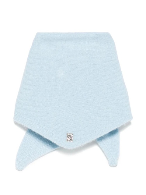 SANDRO knitted scarf - Blue - zdjęcie produktu nr 1