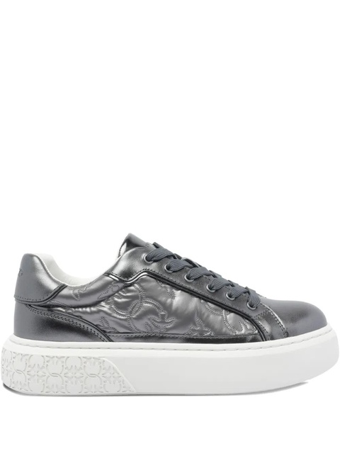 PINKO metallic platform sneakers - Grey - zdjęcie produktu nr 1