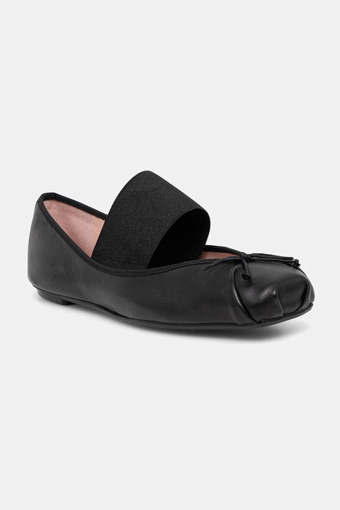 Pretty Ballerinas baleriny skórzane Kristen kolor czarny 52652_001 - zdjęcie produktu nr 1