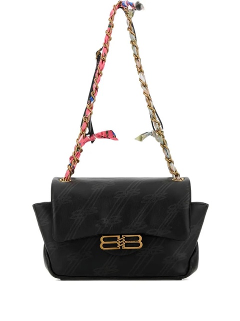Balenciaga printed leather darling shoulder bag - Black - zdjęcie produktu nr 1
