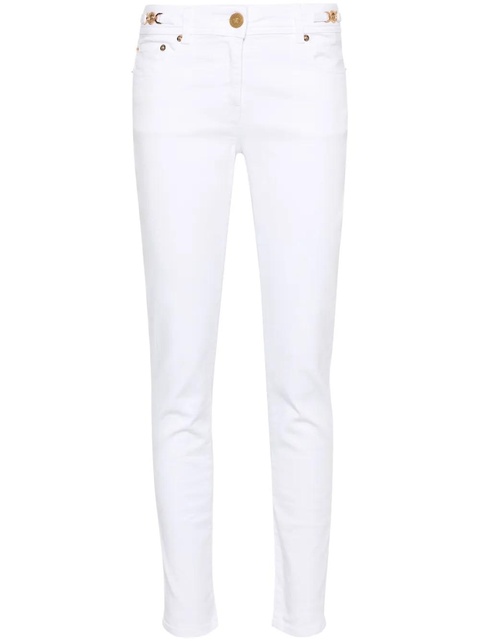 Versace Medusa-plaque skinny jeans - White - zdjęcie produktu nr 1