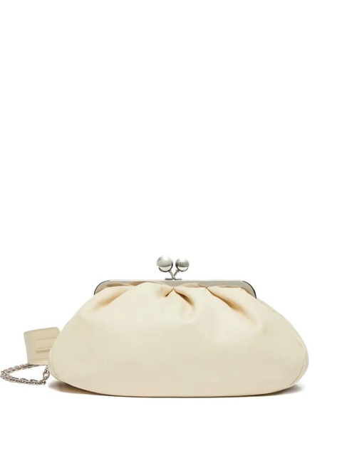 Weekend Max Mara Cubico ruched clutch bag - Neutrals - zdjęcie produktu nr 1