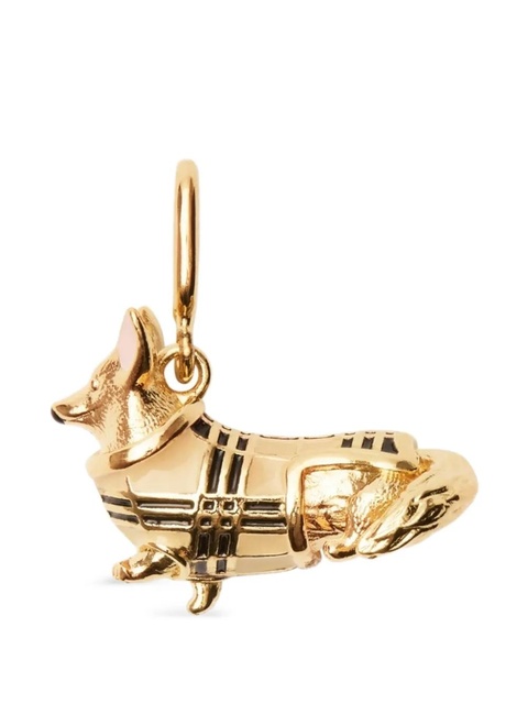 Burberry checked corgi charm - Gold - zdjęcie produktu nr 1