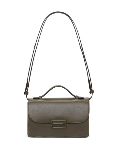 Victoria Beckham mini Dorian top-handle clasp satchel bag - Green - zdjęcie produktu nr 2