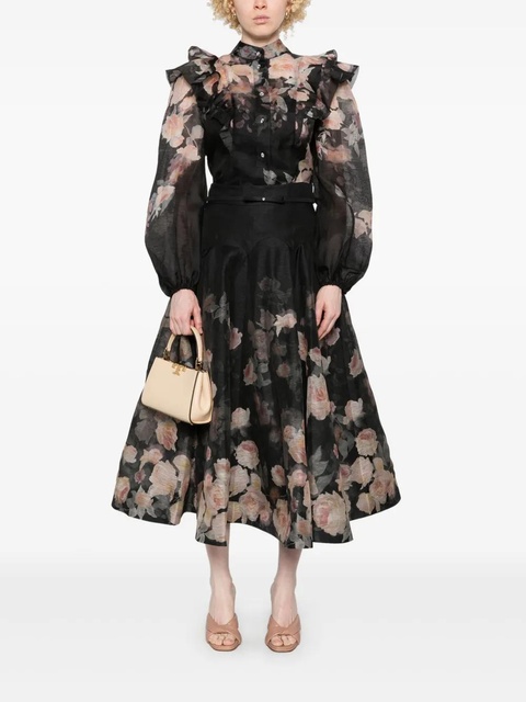 ZIMMERMANN Crush blouse - Black - zdjęcie produktu nr 2