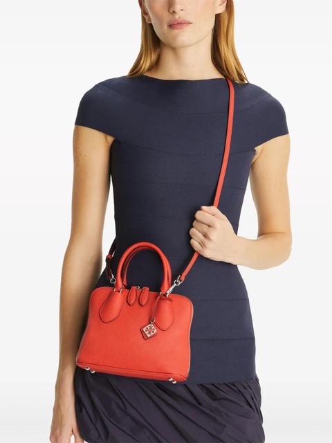 Tory Burch mini Swing leather satchel - Orange - zdjęcie produktu nr 2