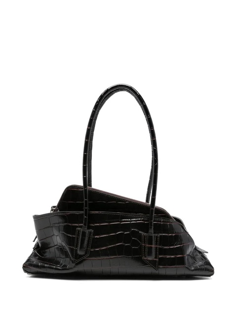 The Attico small La Passeggiata tote bag - Brown - zdjęcie produktu nr 1
