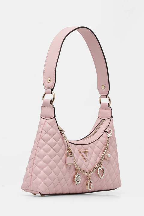 Guess torebka EVERLEE kolor różowy HWEG86 79180 - zdjęcie produktu nr 2