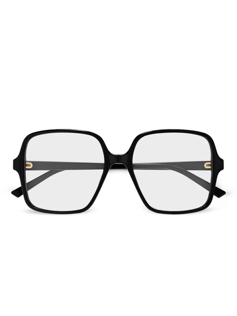 Gucci Eyewear logo-detail glasses - Black - zdjęcie produktu nr 1