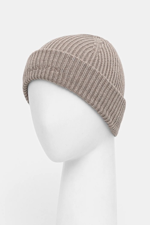 Lanvin czapka wełniana kolor brązowy 710003812 - zdjęcie produktu nr 1