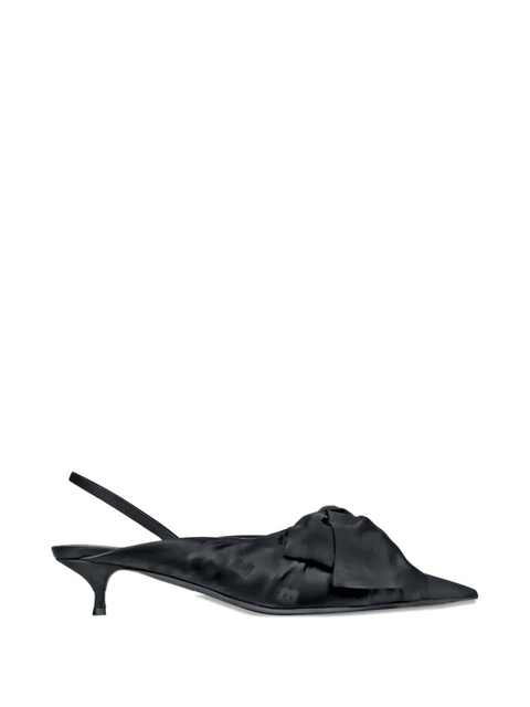 Balenciaga bow sling-back pumps - Black - zdjęcie produktu nr 2