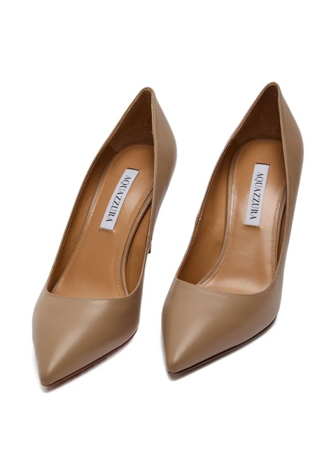 Aquazzura 85mm Purist pump - Brown - zdjęcie produktu nr 2