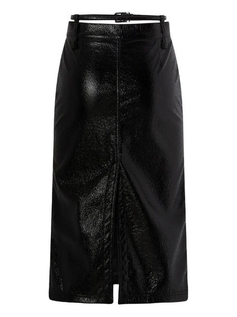 PINKO belted midi skirt - Black - zdjęcie produktu nr 2