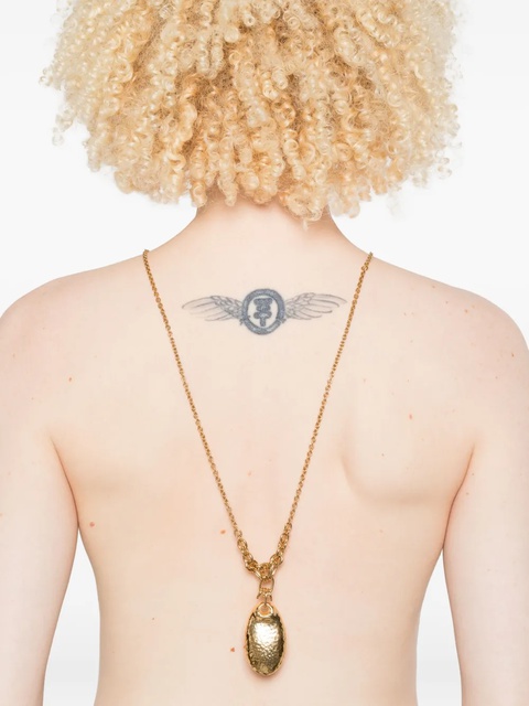 Chloé hammered-oval necklace - Gold - zdjęcie produktu nr 1