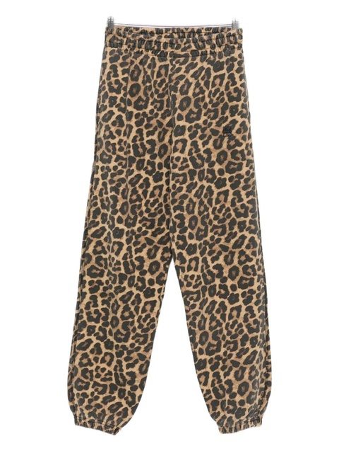 ANINE BING leopard-print track pants - Brown - zdjęcie produktu nr 1