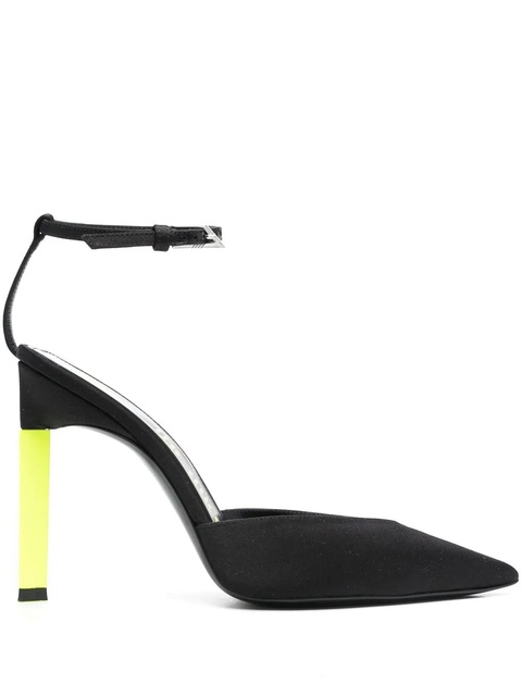 The Attico Perine 115mm contrasting heel pumps - Black - zdjęcie produktu nr 2