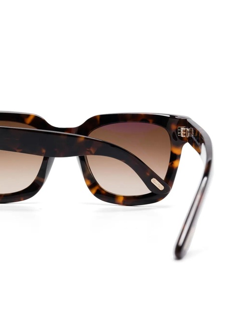 TOM FORD Eyewear Leigh sunglasses - Brown - zdjęcie produktu nr 2