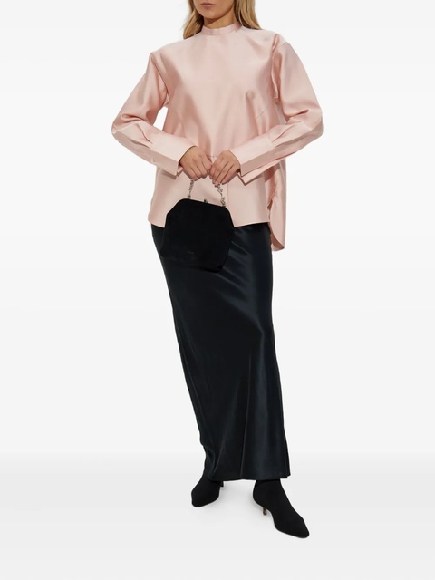 Jil Sander crew-neck blouse - Pink - zdjęcie produktu nr 1