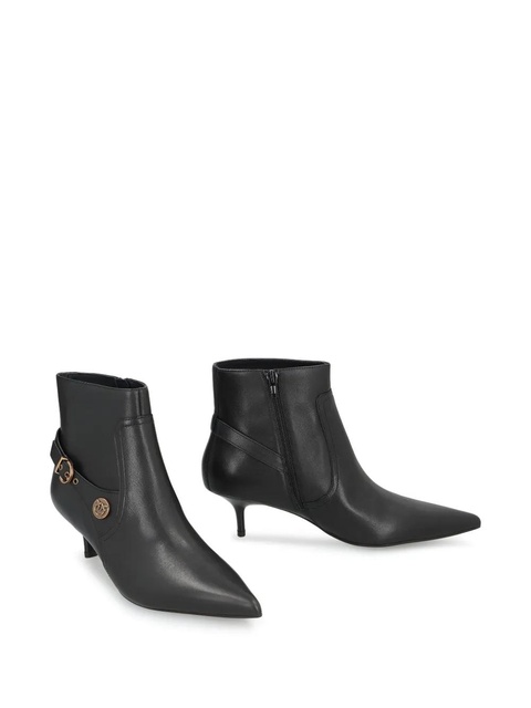PINKO buckle-detail pointed-toe boots - Black - zdjęcie produktu nr 2