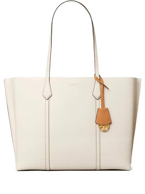 Tory Burch Perry leather tote bag - White - zdjęcie produktu nr 1
