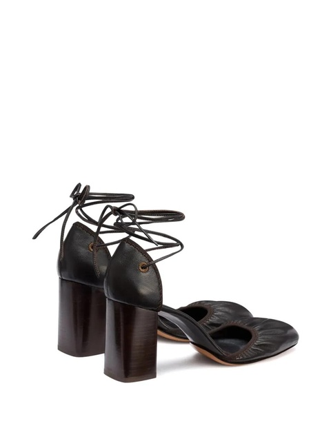 LEMAIRE 85mm Micro Ballerina pumps - Brown - zdjęcie produktu nr 2
