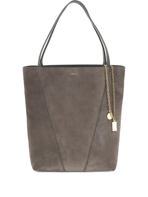 Chloé Spin Chain shoulder bag - Grey - zdjęcie produktu nr 1
