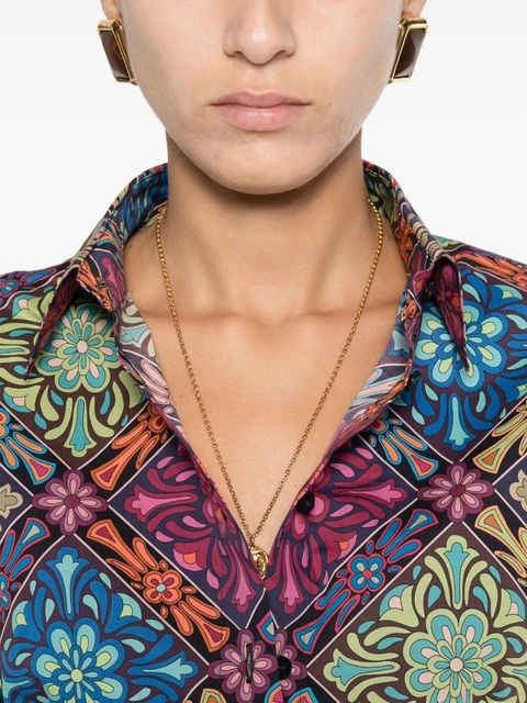 ETRO floral-print shirt - Pink - zdjęcie produktu nr 2