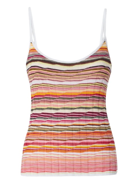 Missoni striped tank top - Pink - zdjęcie produktu nr 1