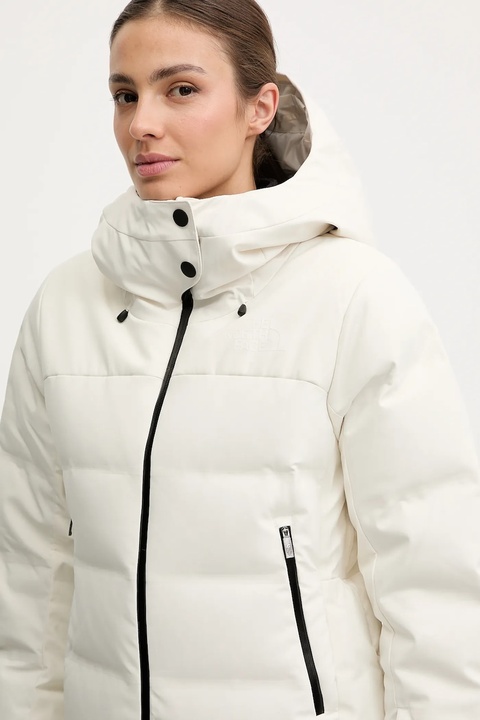 The North Face kurtka narciarska puchowa Cirque kolor beżowy NF0A87WSGOL1 - zdjęcie produktu nr 1