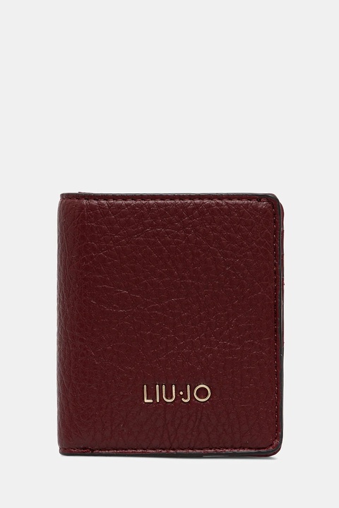 Liu Jo portfel damski kolor bordowy AF5177.E0027 - zdjęcie produktu nr 1