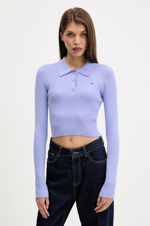 Tommy Jeans sweter damski lekki DW0DW21829 - zdjęcie produktu nr 1
