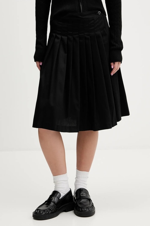 Dickies spódnica kolor czarny mini rozkloszowana DK0A87PZ - zdjęcie produktu nr 1