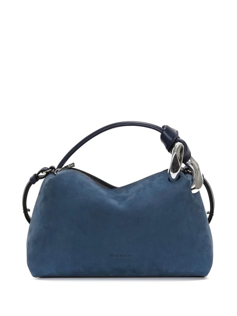 JW Anderson JWA Corner suede tote bag - Blue - zdjęcie produktu nr 1