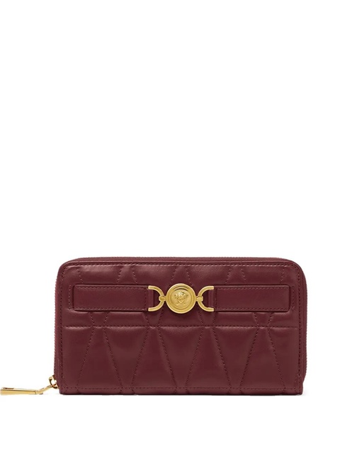 Versace Medusa '95 quilted long wallet - Red - zdjęcie produktu nr 1